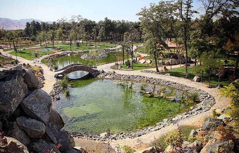 باغ صخره‌ای - باغ گیاه شناسی تهران