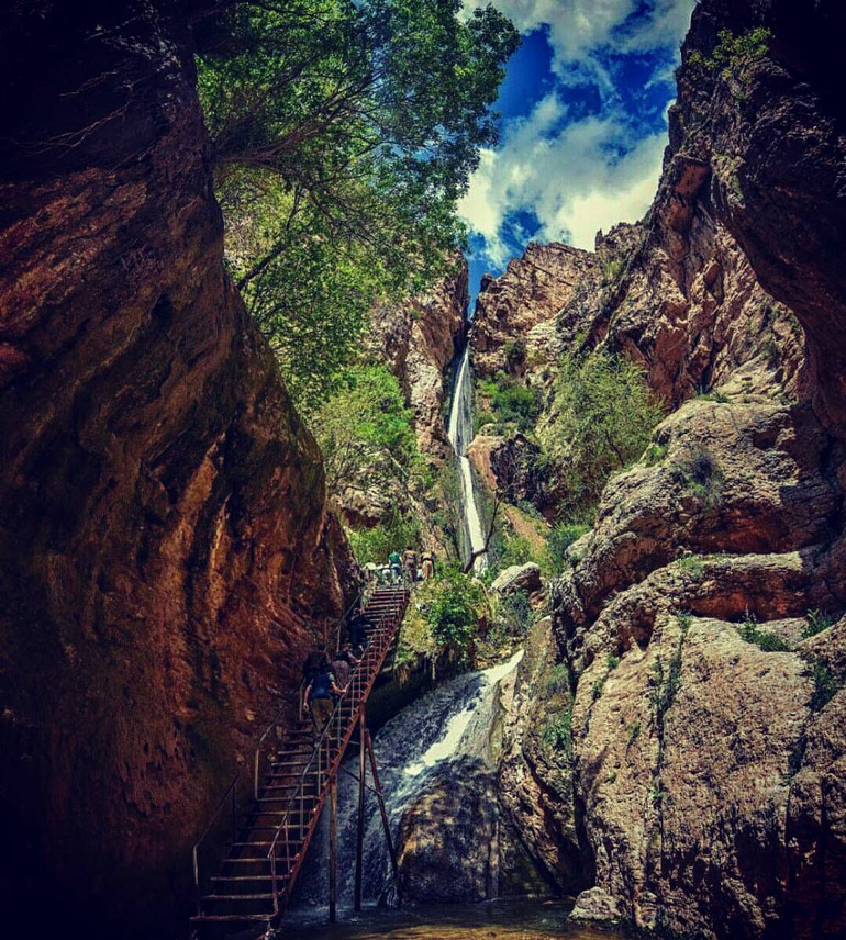 آبشار ریجاب کرمانشاه