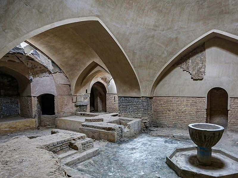 سرینه حمام شیخ بهایی