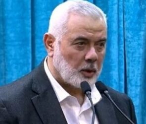 هنیه: شهید رئیسی بر حمایت از آرمان فلسطین تاکید داشت