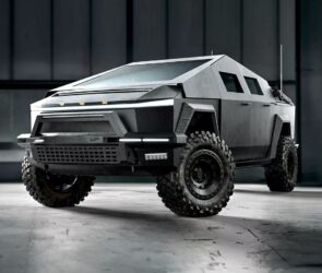 ارشمیدس استینگ معرفی شد، تسلا سایبرتراک نظامی با ژنراتور سوخت جت!