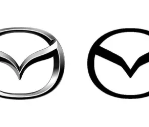 لوگو مزدا ساده‌تر می‌شود