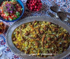 کلم پلو شیرازی