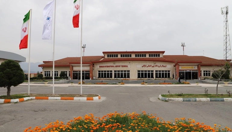 فرودگاه گرگان کجاست؟