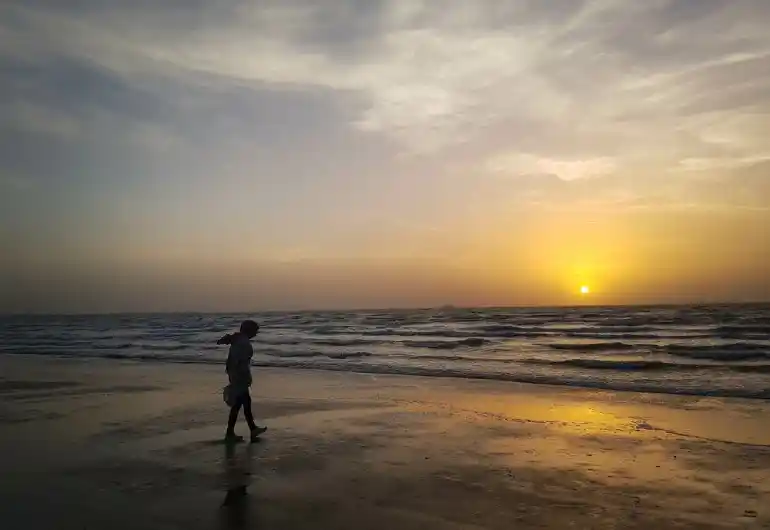 ساحل بندر جاسک 