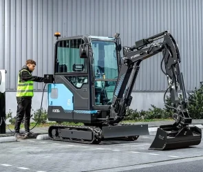 بیل مکانیکی هیوندای HX19e معرفی شد، جدیدترین خودرو برقی کره‌ای‌ها