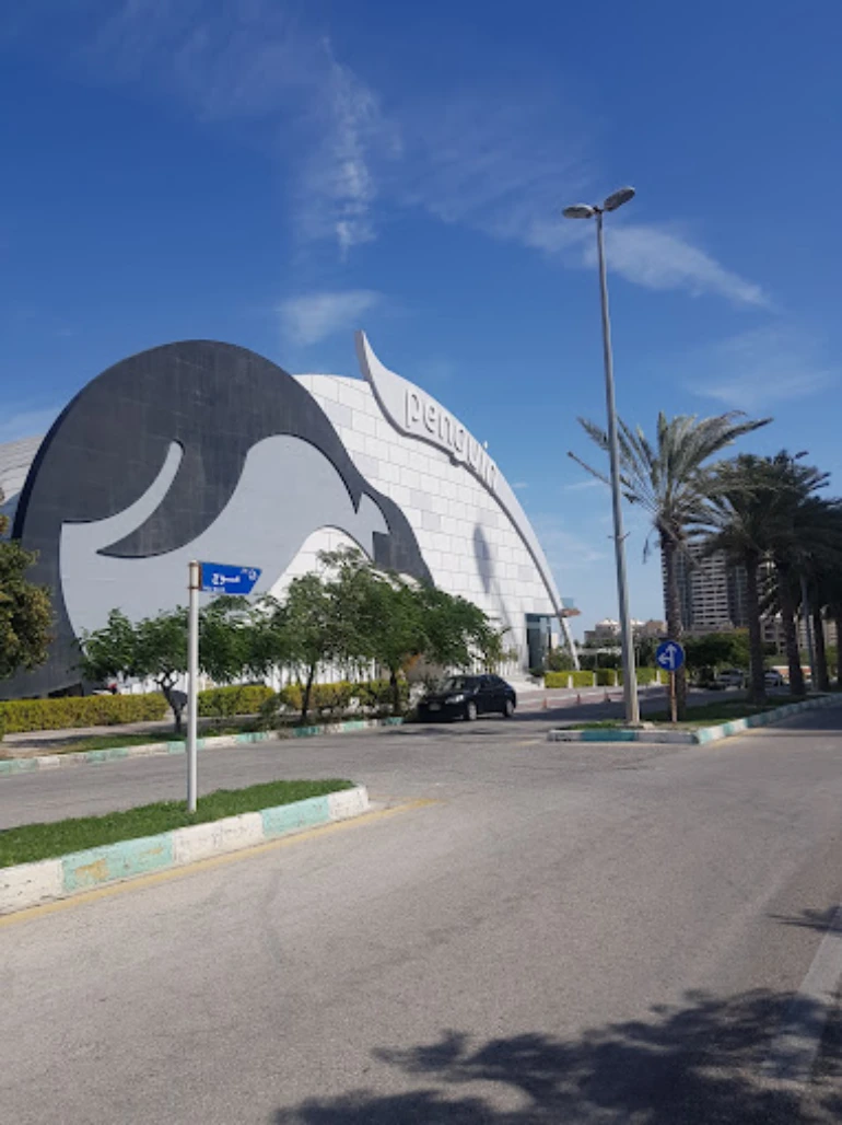 مسیر دسترسی به پارک برفی کیش