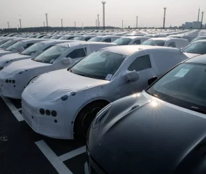 صادرات خودروهای برقی چینی به شدت کاهش یافت