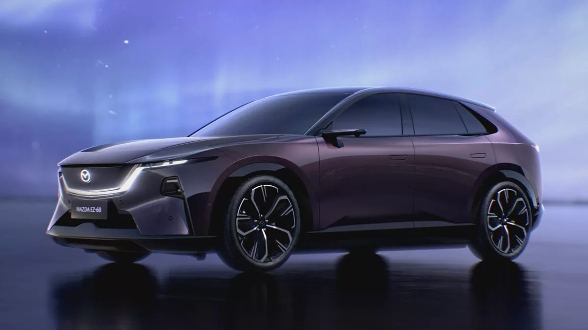 نخستین تصاویر از مزدا EZ-60 منتشر شد، کراس‌اوور مشترک مزدا و چانگان