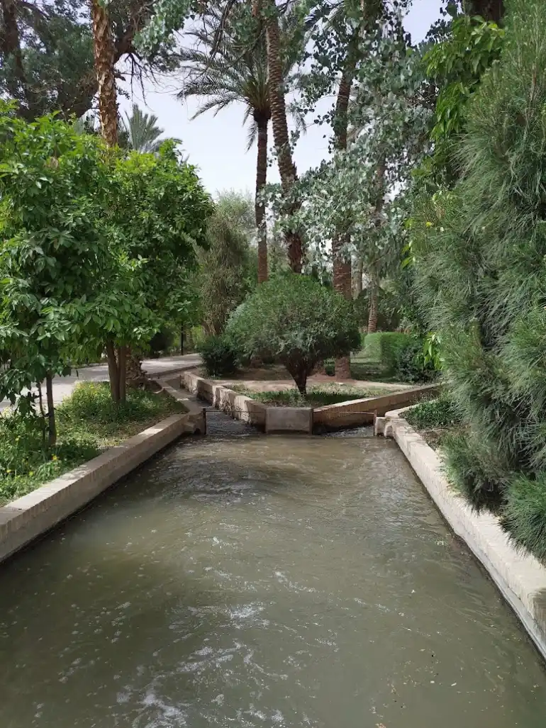 معماری باغ گلشن طبس