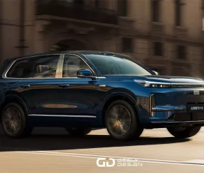 جیلی از شاسی بلند هیبریدی گلکسی M9 با برد ۱۵۰۰ کیلومتر رونمایی کرد