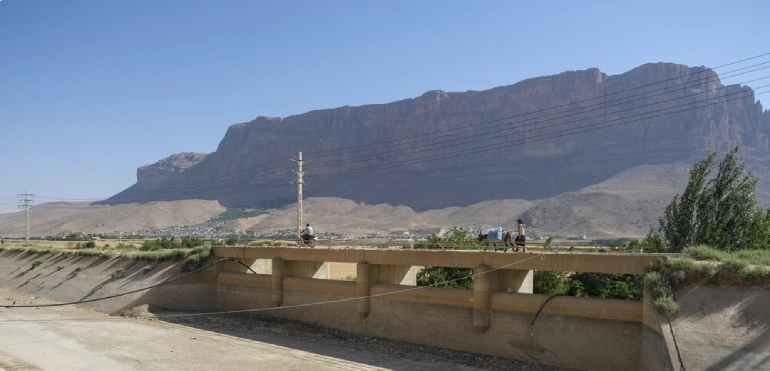 فاصله تهران تا سد درودزن