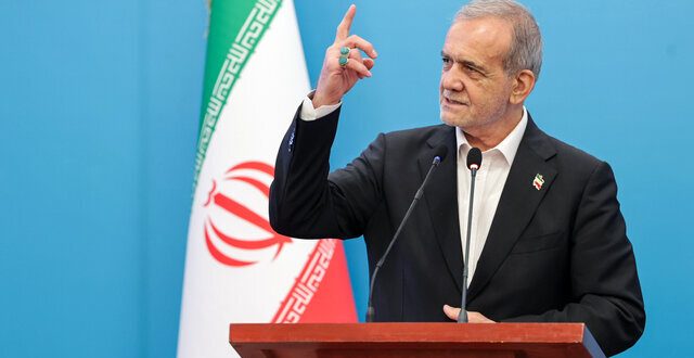 پیام پزشکیان به ملت ایران/پاسخ مشروع و قدرتمند ایران، دشمن را از اقدام احمقانه خود پشیمان خواهد کرد