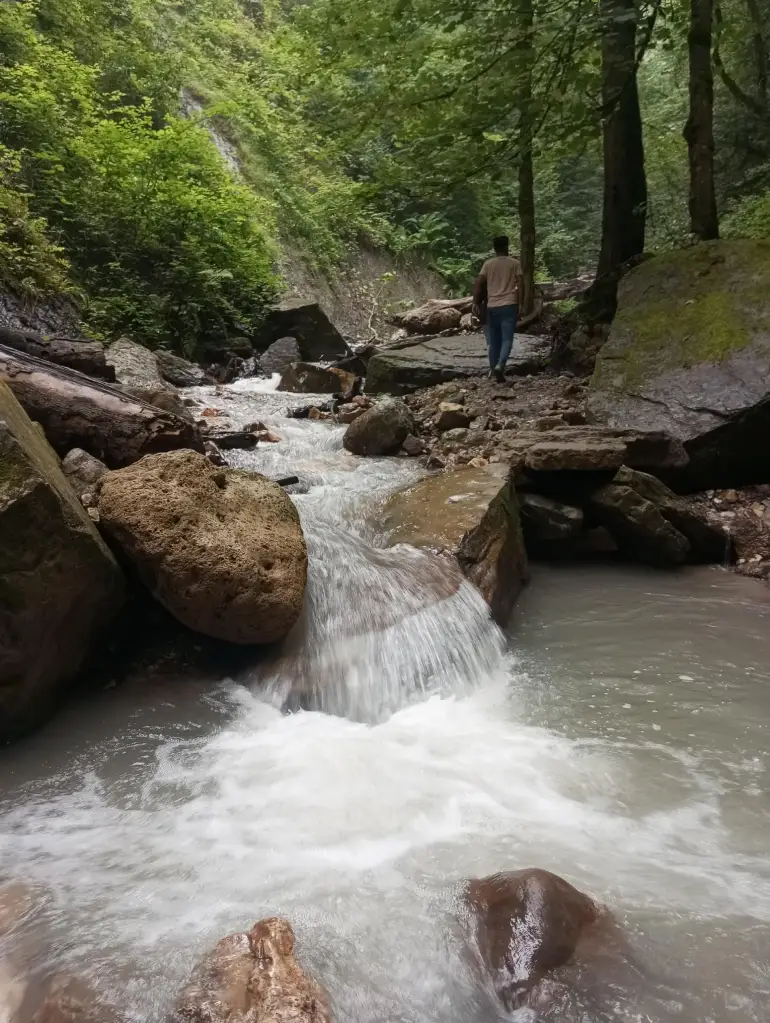آبشار سنگ درکا مازندران
