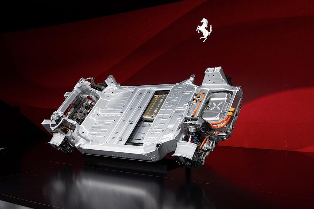 شاسی خودرو برقی فراری