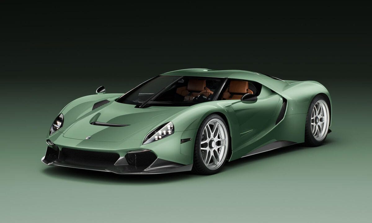 ابرخودرو جدید آلمانی با طراحی زاگاتو، موتور V8 و گیربکس دنده‌ای معرفی شد