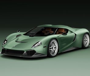 ابرخودرو جدید آلمانی با طراحی زاگاتو، موتور V8 و گیربکس دنده‌ای معرفی شد