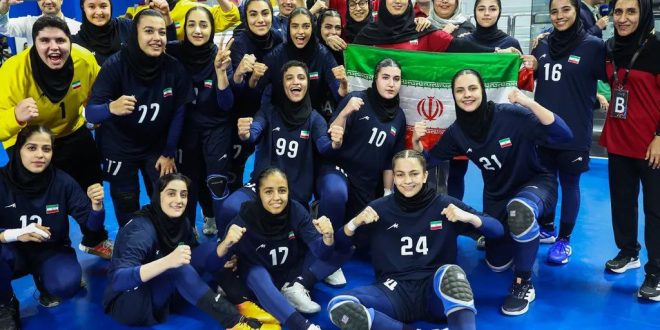 طلای تاریخی هندبال دختران در آسیا با حمایت ایرانسل